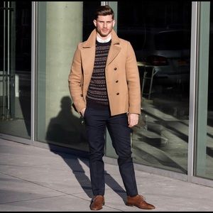 Tomas Maier Camel Peacoat